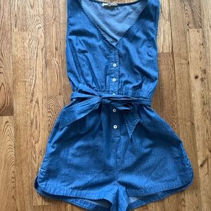 Denim Entro Romper
